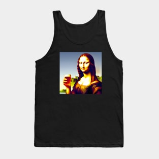 Monalisa Meme Tank Top